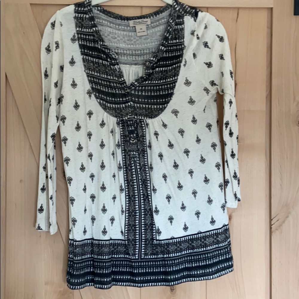 3/4 Sleeve Lucky Brand Top